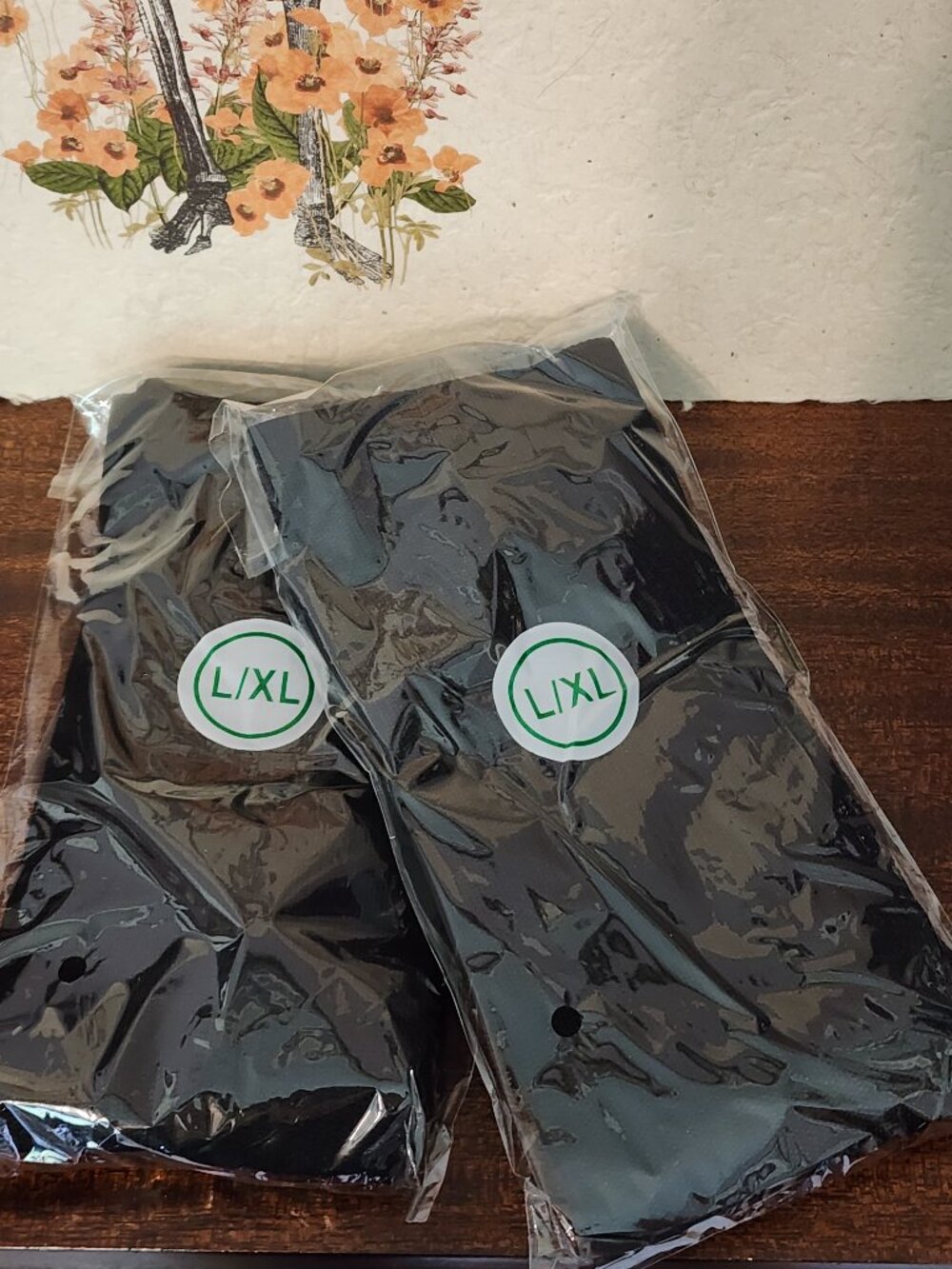 Brand New Long Black Compression Socks Large/X-Large, Set of 2